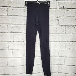 Vimmia black athletic leggings high waisted ribbed